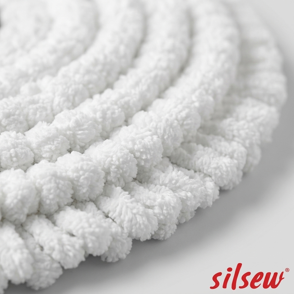 Silsew 360° Döner Mop Yedek Bezi – Yüksek Emici Mikrofiber Yedek Başlık
