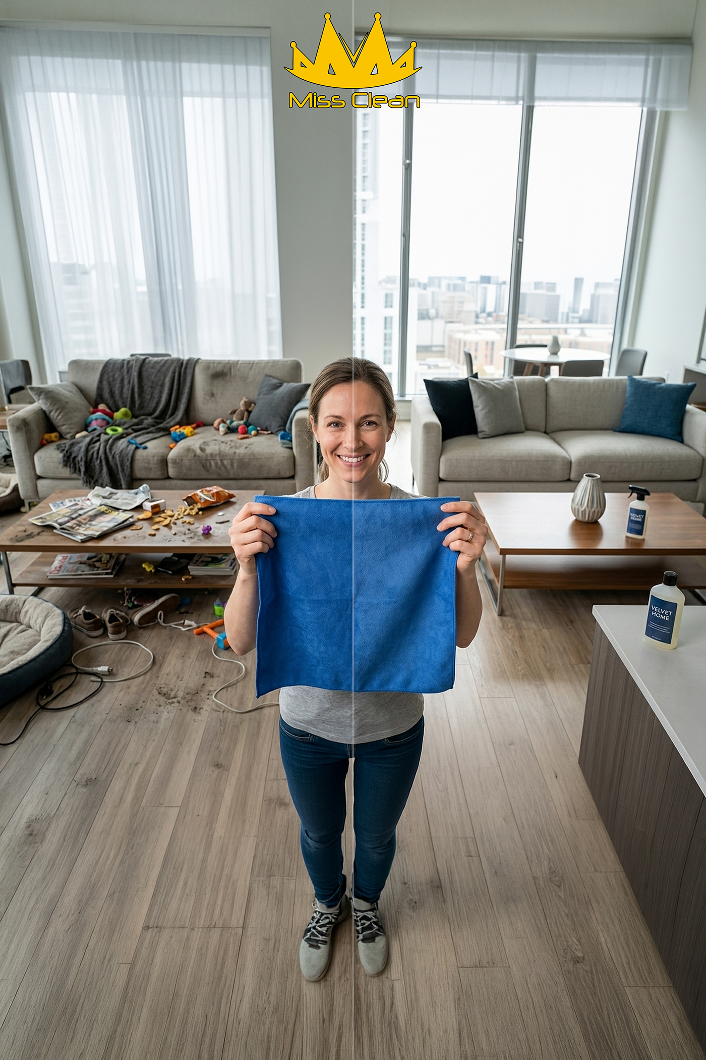 Hassas Yüzey Temizlik Bezi - 35x35 cm