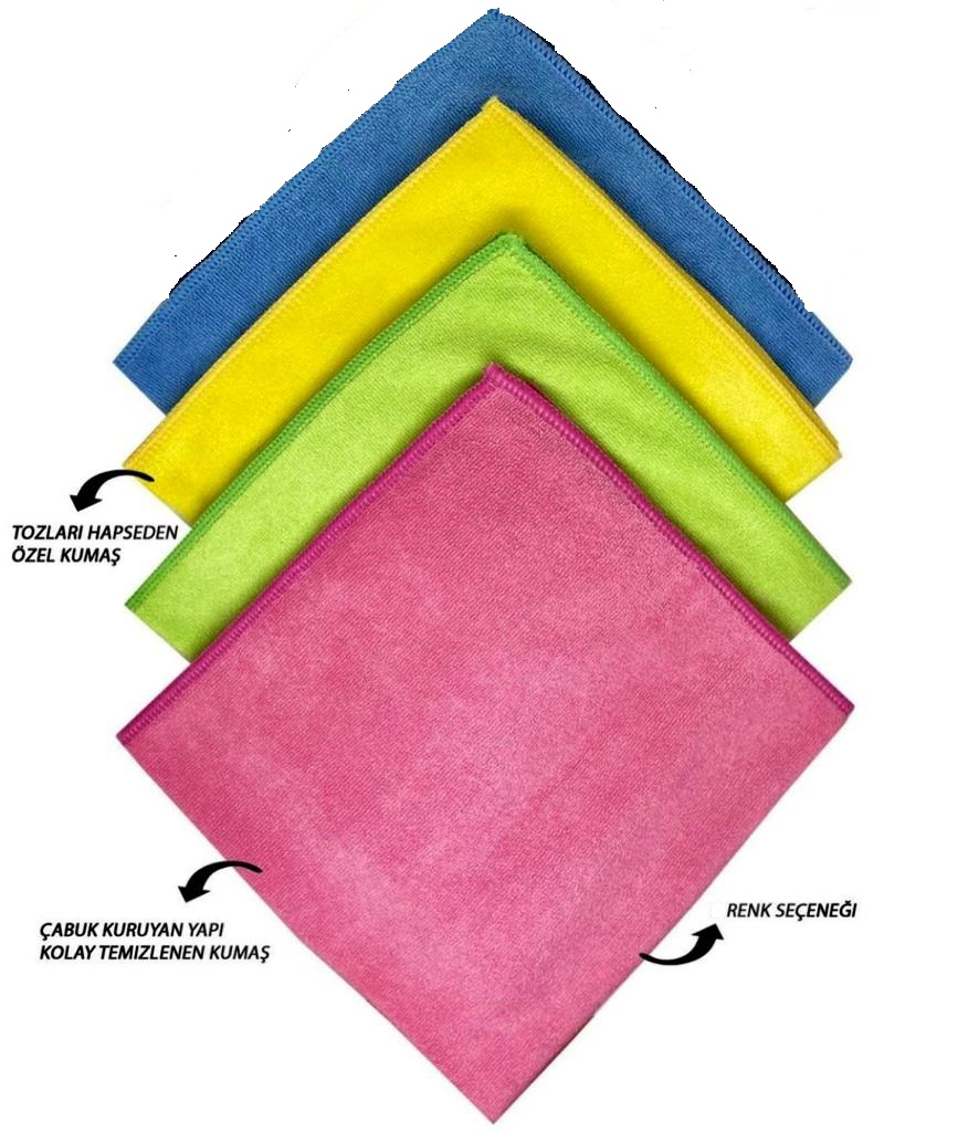 Mayer 40x40 cm Temizlik Bezi - Yüksek Emicilik ve Dayanıklılık