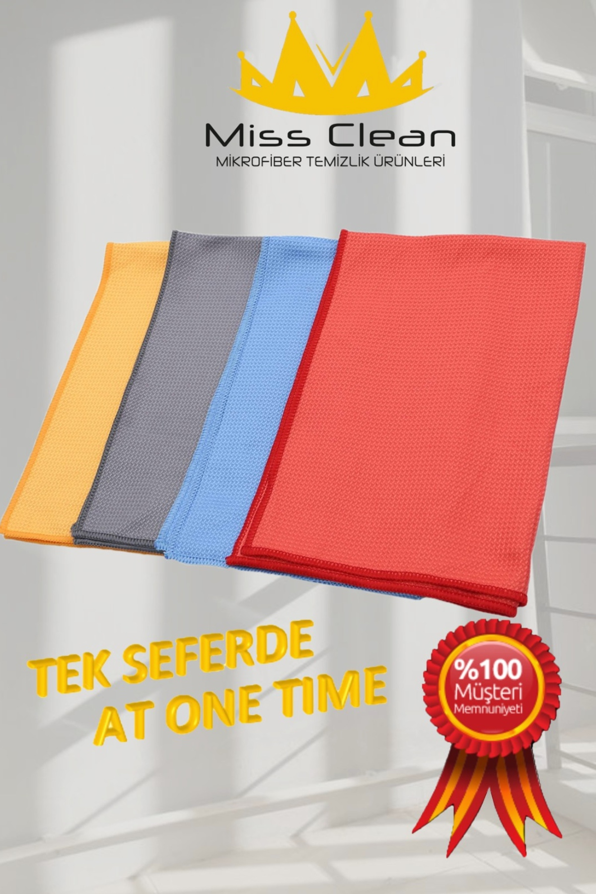 Sihirli Cam Bezi 40x60 cm - Nefes Kesen Temizlik Kolaylığı